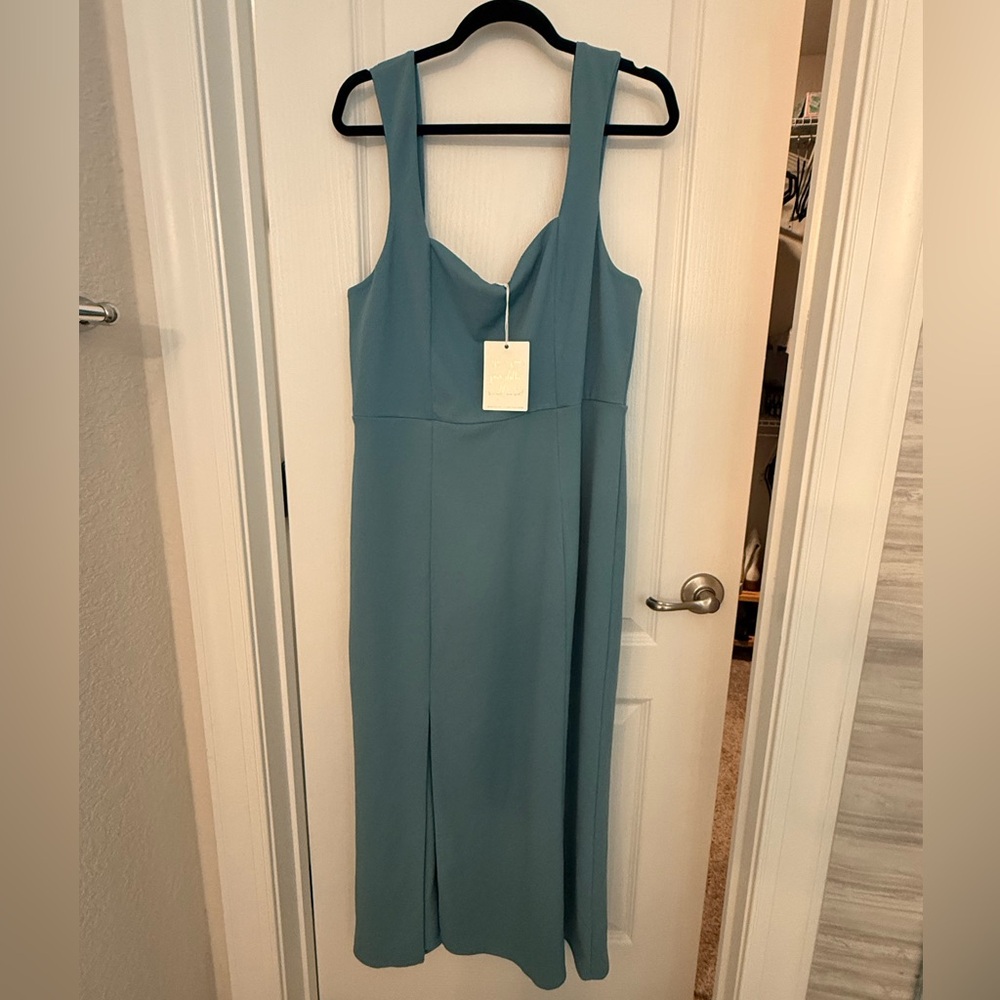 Show Me Your MuMu Eden Midi Dress XXL NWT